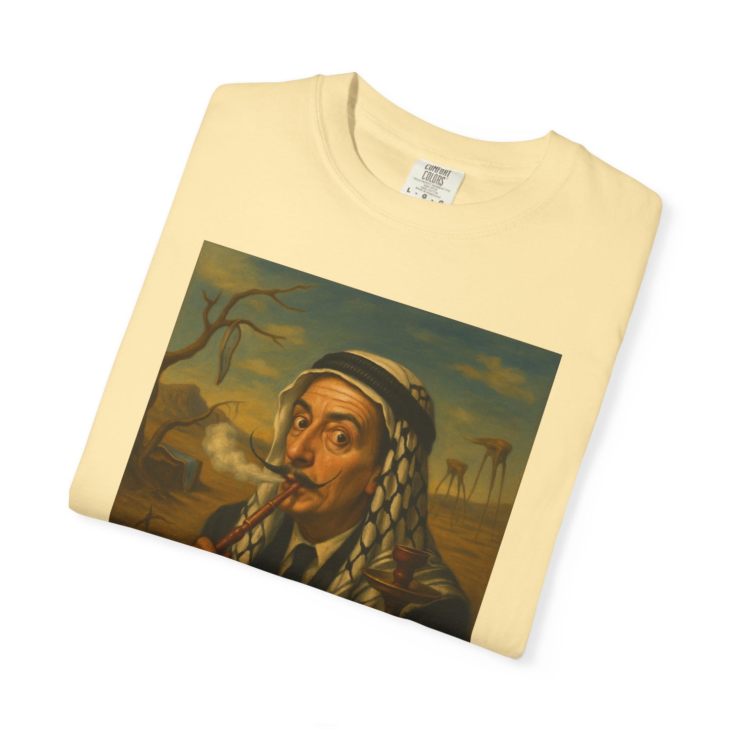 T-Shirt Salvador Dali Smoking Shisha