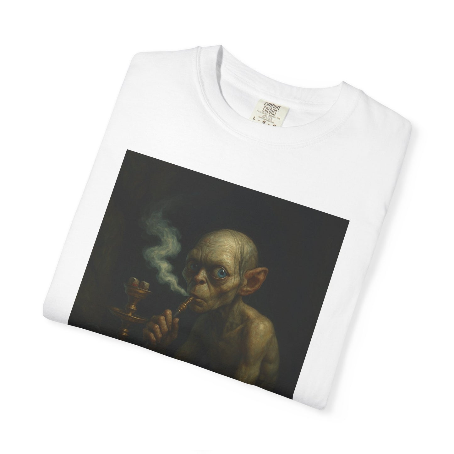 T-Shirt Gollum Smoking Shisha