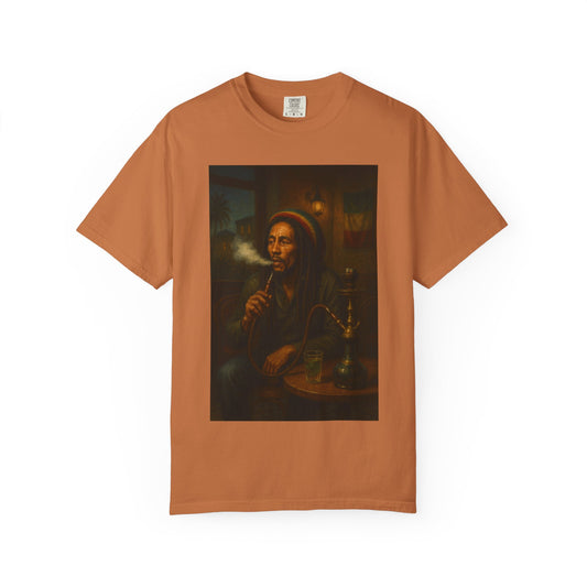 T-Shirt BobMarley Smoking Shisha