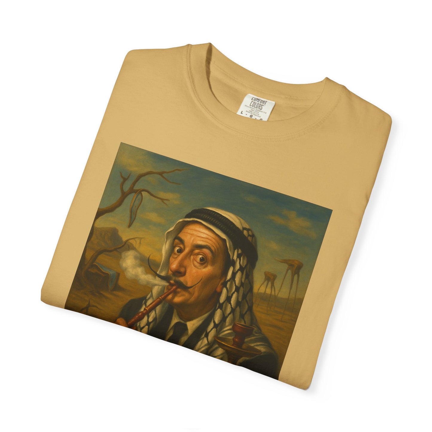 T-Shirt Salvador Dali Smoking Shisha