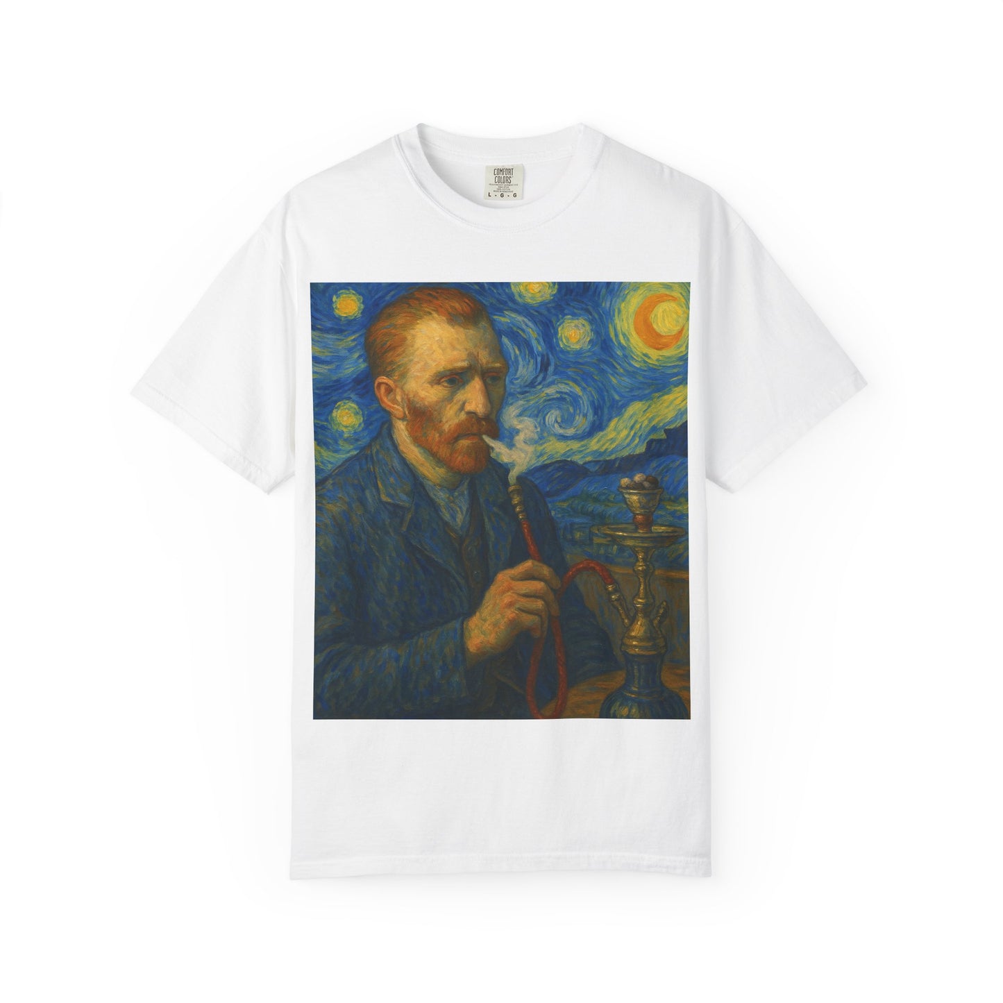 Vincent van Gogh Smoking shisha
