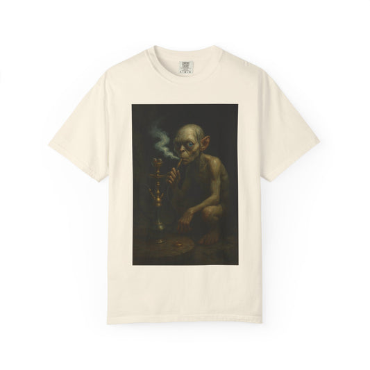 T-Shirt Gollum Smoking Shisha