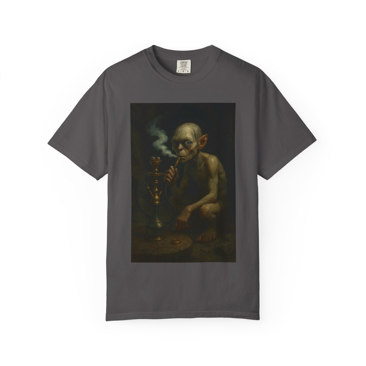 T-Shirt Gollum Smoking Shisha