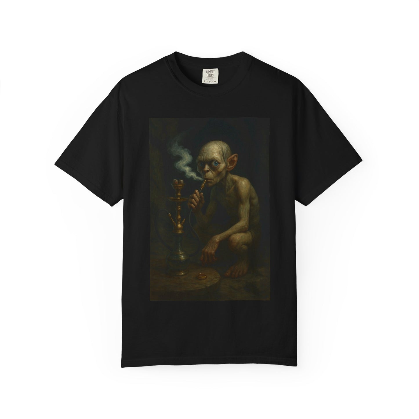 T-Shirt Gollum Smoking Shisha