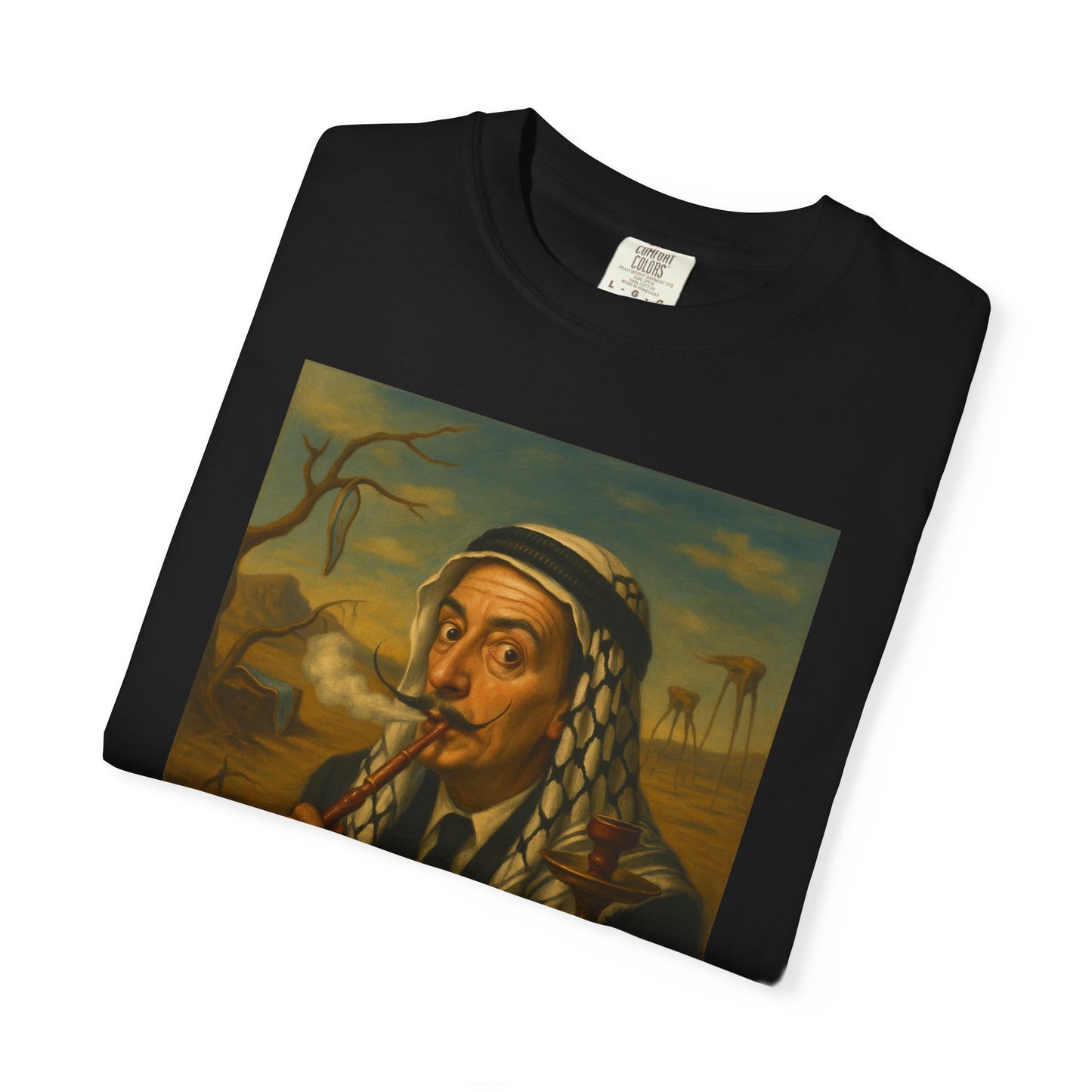 T-Shirt Salvador Dali Smoking Shisha