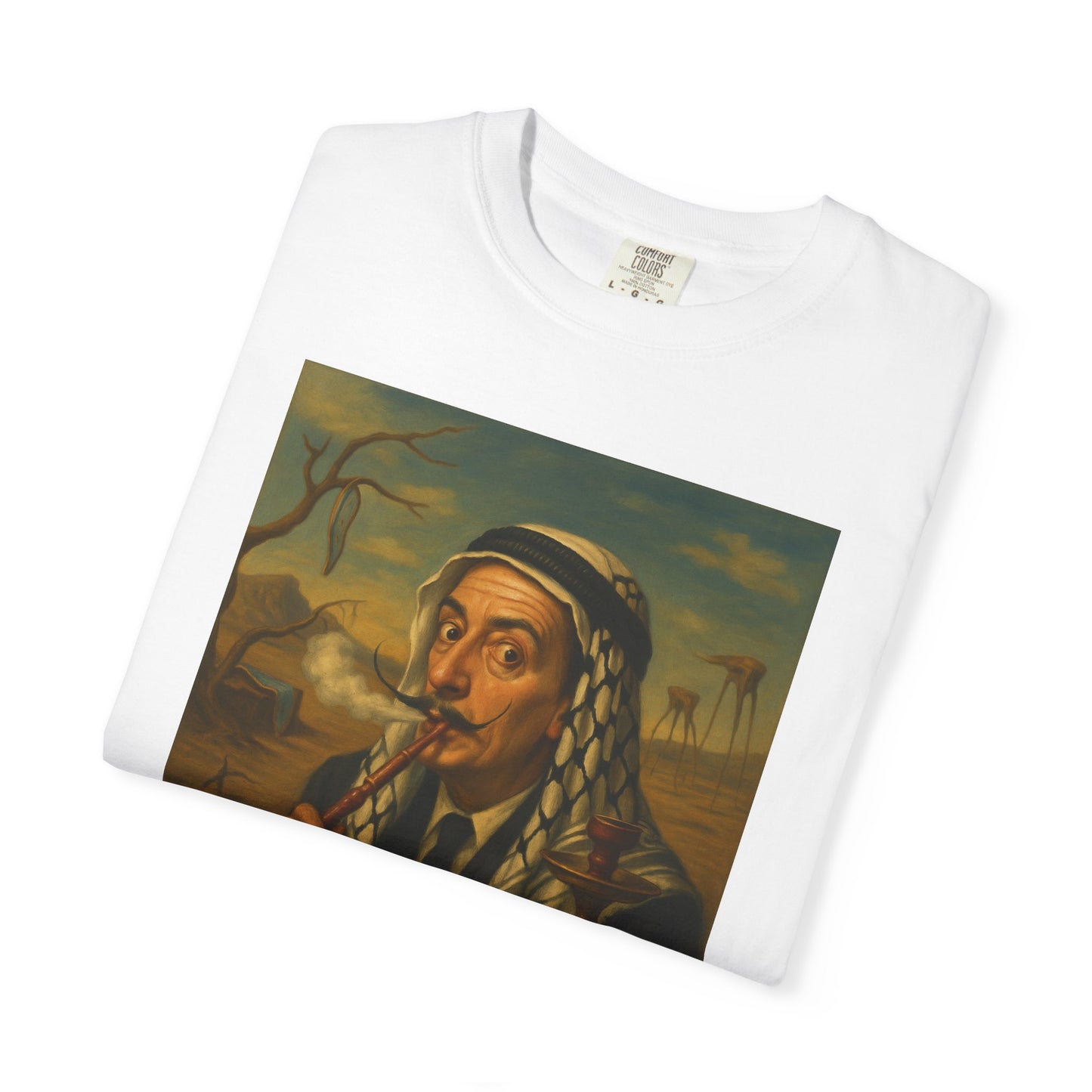 T-Shirt Salvador Dali Smoking Shisha