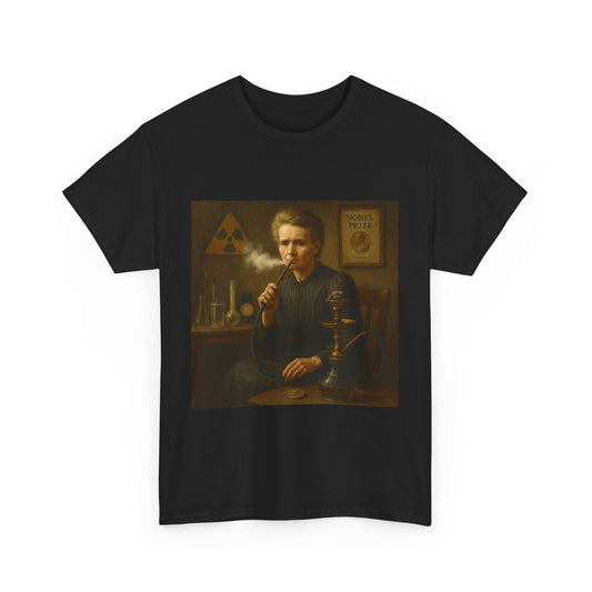 T-Shirt Marie Curie Smoking Shisha