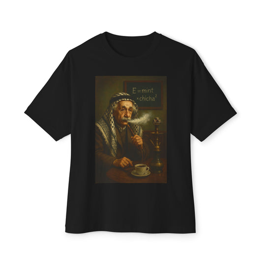T-Shirt Einstein Smoking Shisha
