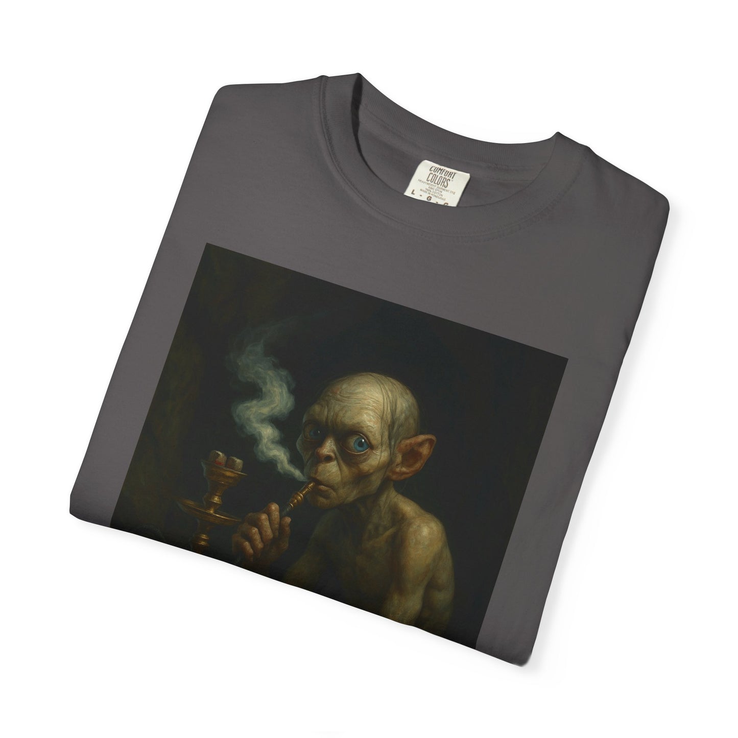 T-Shirt Gollum Smoking Shisha