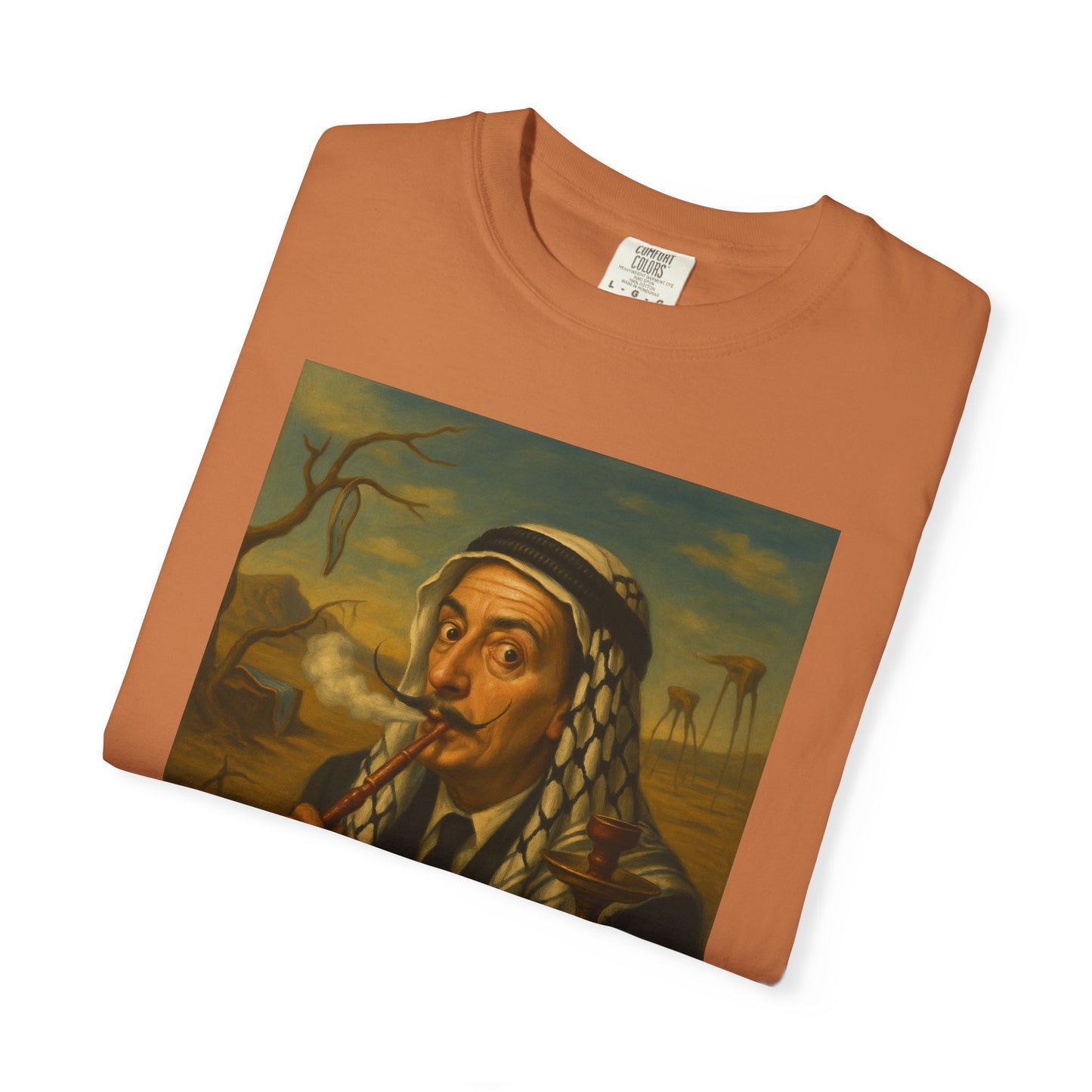 T-Shirt Salvador Dali Smoking Shisha