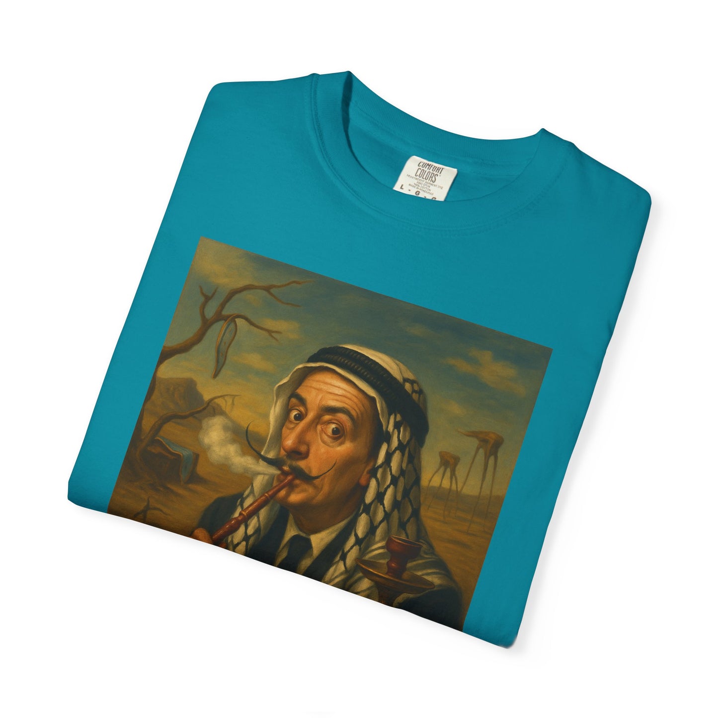 T-Shirt Salvador Dali Smoking Shisha