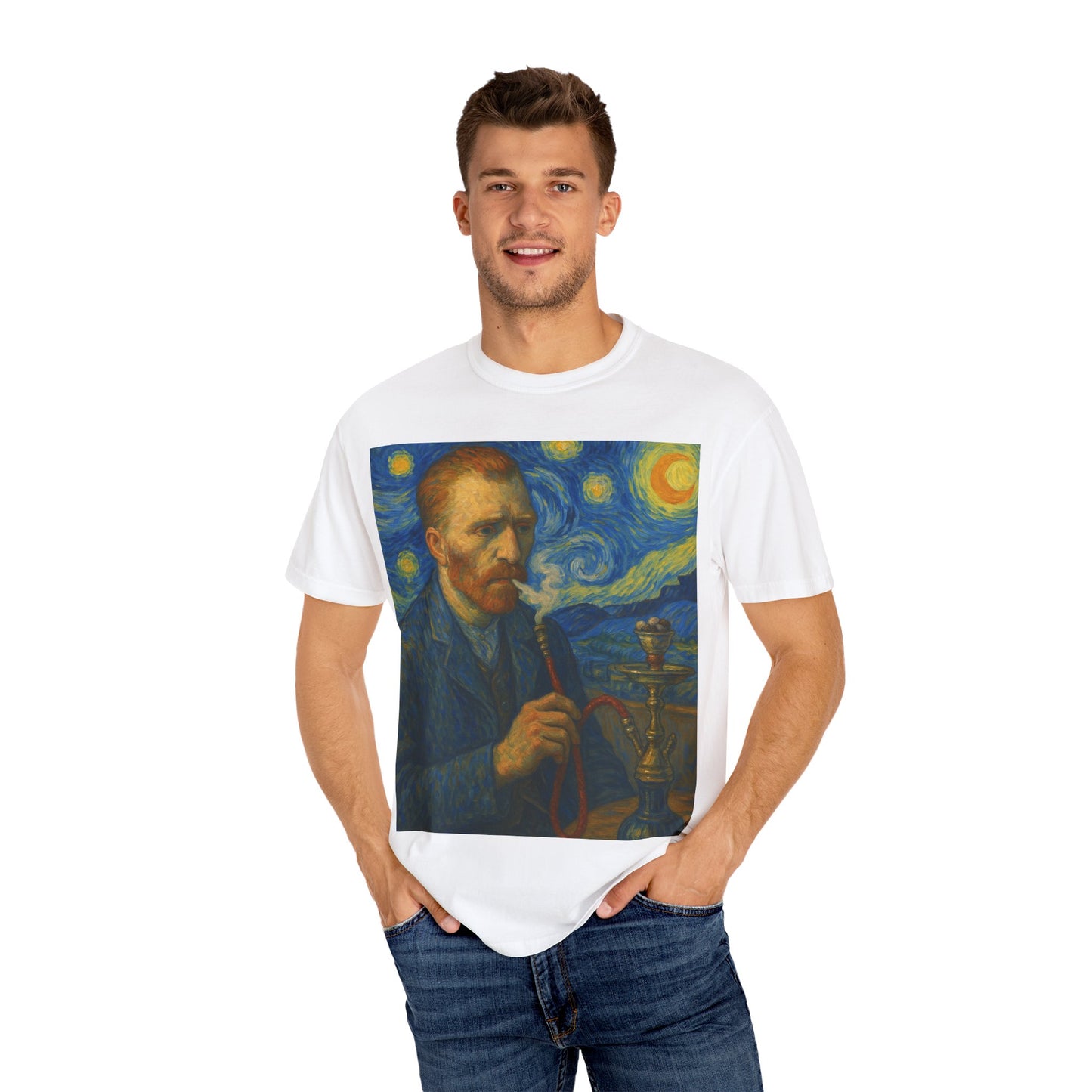 Vincent van Gogh Smoking shisha